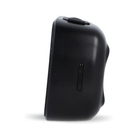 Tone Bluetooth wasserdichter Lautsprecher 5 W R-ABS Schwarz | 1-farbiger Tampondruck | linke Seite | 20 mm x 30 mm