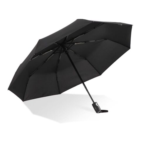 Taman Pongee 21" Faltbarer winddichter Regenschirm Auto open &amp; close Schwarz | ohne Werbeanbringung | Nicht verfügbar | Nicht verfügbar