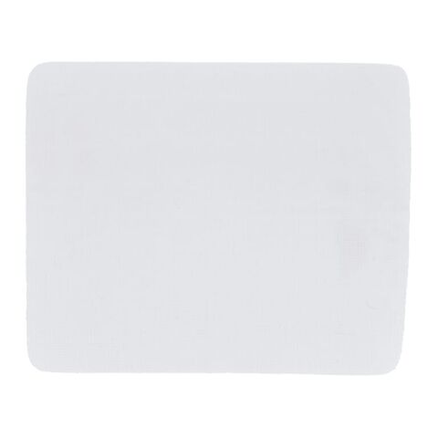 Mikrofaser-Mauspad mit Silikonpunkten 18 x 22 cm (325 g/m²) Sublimationsdruck Weiss | ohne Werbeanbringung | Nicht verfügbar | Nicht verfügbar