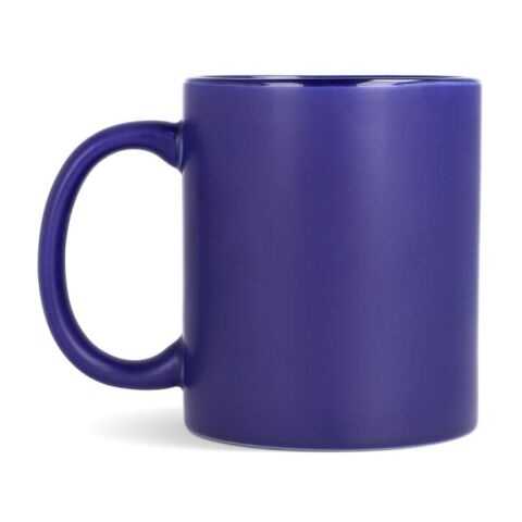 Oslo Kontrastierende matte und glänzende Glasur 350ml Dunkelblau | ohne Werbeanbringung | Nicht verfügbar | Nicht verfügbar