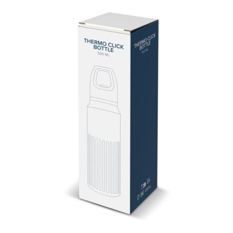 Thermo Easy-Click-Flasche 500 ml Weiss