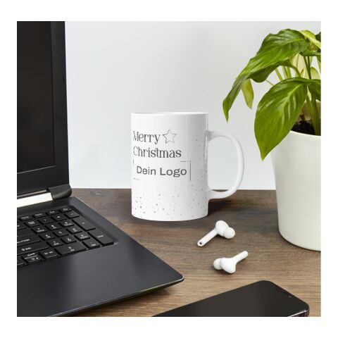 *Christmas* Madras Tasche Weiß | Ho Ho Ho | 4C DTF Transfer