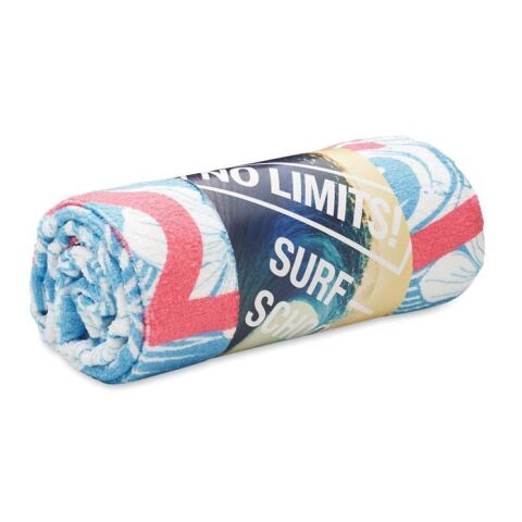 Strandhandtuch aus 300/350g/m² Polycotton 70 x 140 cm | ohne Werbeanbringung | ohne Werbeanbringung | Einzelner Polybeutel