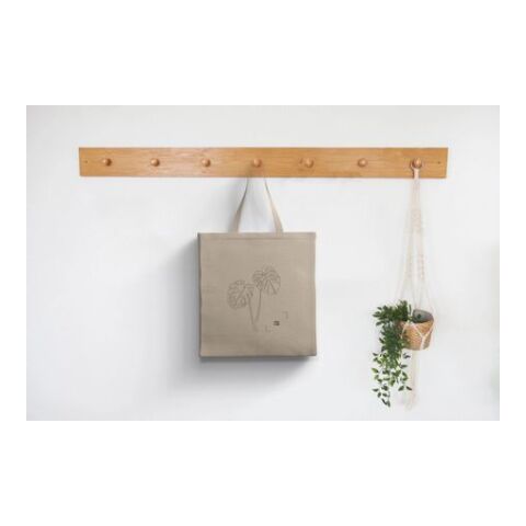 *Spring-Design* Odessa Tasche Beige | Monstera | 4C DTF Transfer