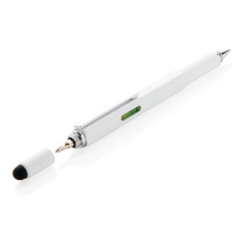 5-in-1 Tool-Stift weiß | ohne Werbeanbringung | Nicht verfügbar | Nicht verfügbar | Nicht verfügbar