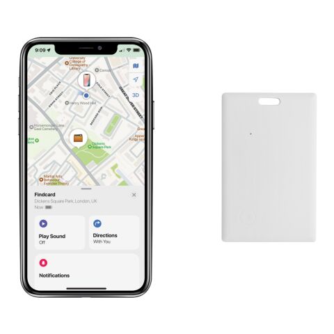 Findcard RCS rABS Karte mit weltweiter Ortung weiß | ohne Werbeanbringung | Nicht verfügbar | Nicht verfügbar
