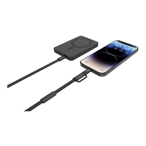 Arc RCS 60W 120cm 2-in-1 Schnellladekabel schwarz