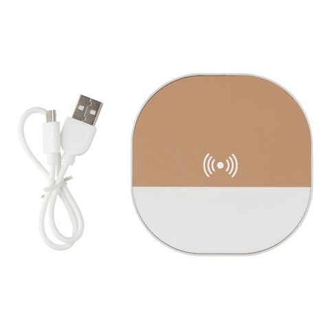 Aria 5W Wirless Charging Uhr weiß | ohne Werbeanbringung | Nicht verfügbar | Nicht verfügbar