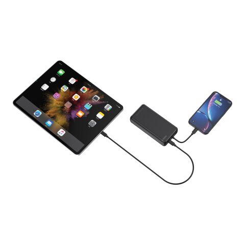 Urban Vitamin Menlo Park RCS rPlastik 20000 20W PD Powerbank schwarz | ohne Werbeanbringung | Nicht verfügbar | Nicht verfügbar