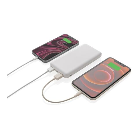 High Density 10.000 mAh Pocket Powerbank weiß | ohne Werbeanbringung | Nicht verfügbar | Nicht verfügbar