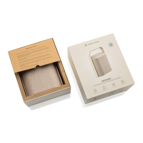 Urban Vitamin Newark 10W RCS Speaker mit entnehmb. Batterie beige