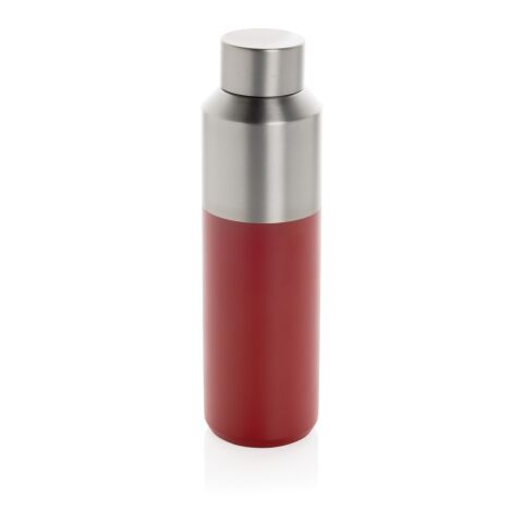 Fluid Flasche aus RCS-zertifiziert recyceltem Stahl, 600ml rot | ohne Werbeanbringung | Nicht verfügbar | Nicht verfügbar