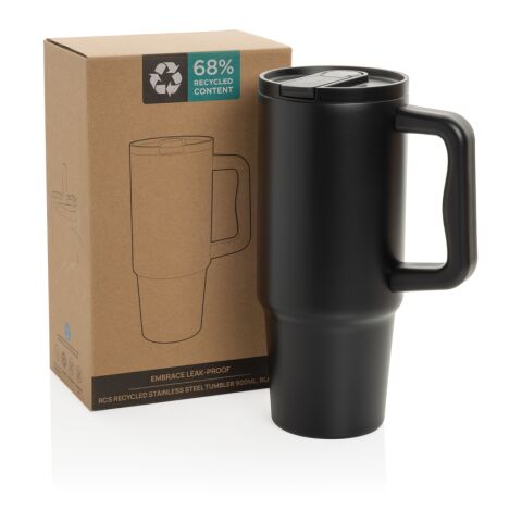 Embrace Leakproof aus RCS recyceltem Edelstahl 900ml schwarz | ohne Werbeanbringung | Nicht verfügbar | Nicht verfügbar