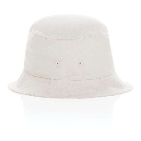 Impact Aware™ 285g/m² ungefärbter Recycled Canvas-Fischerhut weiß | ohne Werbeanbringung | Nicht verfügbar | Nicht verfügbar | Nicht verfügbar