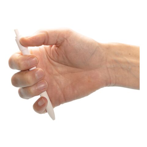 Quill-Anti-Stress-Stift aus GRS rec. rABS weiß | ohne Werbeanbringung | Nicht verfügbar | Nicht verfügbar