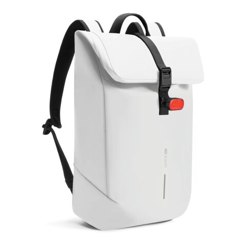 Urban wasserabweisender Flap-Top Rucksack grau-schwarz | ohne Werbeanbringung | Nicht verfügbar | Nicht verfügbar