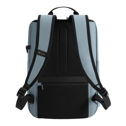 Urban wasserabweisender Anti-Diebstahl Rucksack blau-schwarz