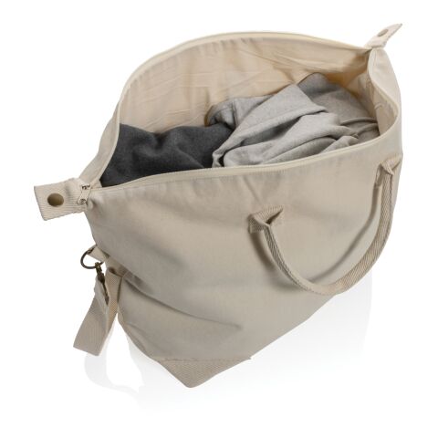 Kezar AWARE™ 500g/m² Wochenendtasche aus recyceltem Canvas weiß | ohne Werbeanbringung | Nicht verfügbar | Nicht verfügbar | Nicht verfügbar