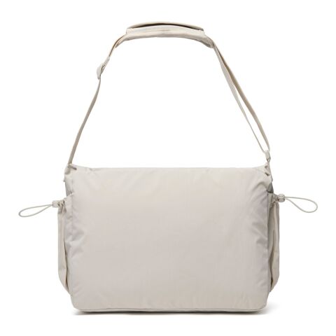 KENTO URBAN 15,6" Messenger aus RCS recyceltem Nylon beige | ohne Werbeanbringung | Nicht verfügbar | Nicht verfügbar | Nicht verfügbar