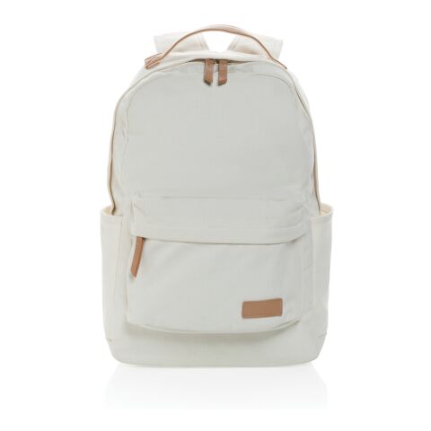 Impact AWARE™ 16 oz. rCanvas Rucksack weiß | ohne Werbeanbringung | Nicht verfügbar | Nicht verfügbar | Nicht verfügbar