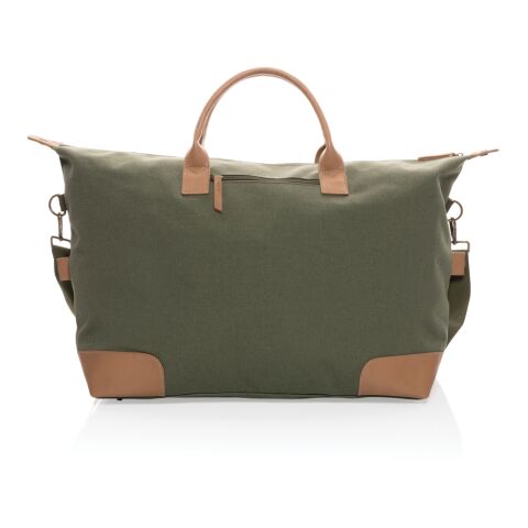 Impact AWARE™ 16 oz. rCanvas große Wochenendtasche grün | ohne Werbeanbringung | Nicht verfügbar | Nicht verfügbar | Nicht verfügbar