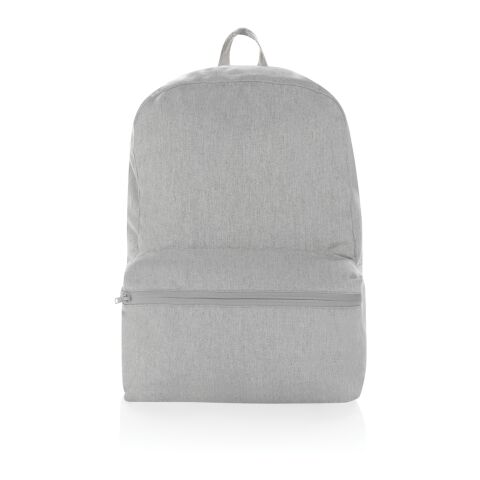 Impact Aware™ 285g/m² Recycled Canvas-Rucksack, ungefärbt grau | ohne Werbeanbringung | Nicht verfügbar | Nicht verfügbar | Nicht verfügbar