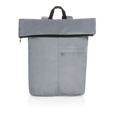 Dillon AWARE™ RPET faltbarer Lightweight-Rucksack grau | ohne Werbeanbringung | Nicht verfügbar | Nicht verfügbar | Nicht verfügbar