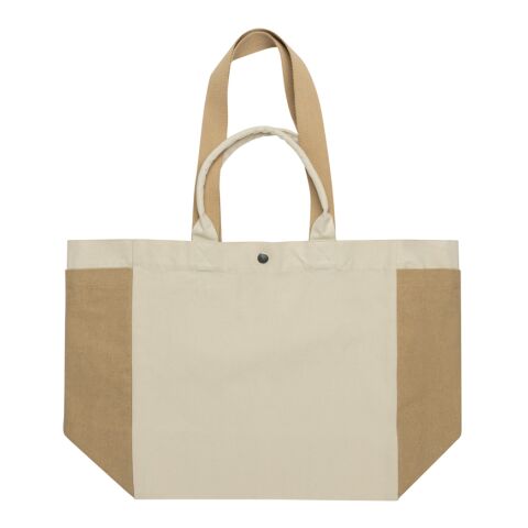 BEAU AWARE™ Allround-Shopper aus rec. Canvas 400gr/m² weiß | ohne Werbeanbringung