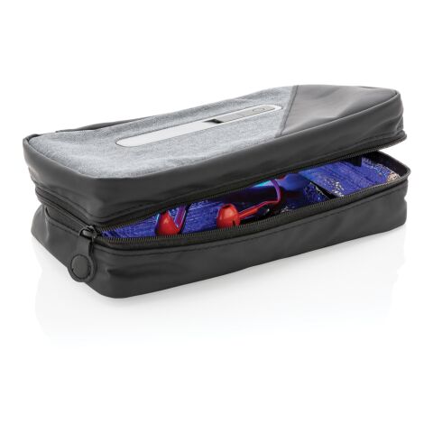 Tragbare UV-C-Sterilisationstasche mit integriertem Akku grau | ohne Werbeanbringung | Nicht verfügbar | Nicht verfügbar