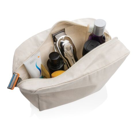Impact Aware™ 285g/m² Kosmetiktasche aus ungefärbtem Canvas weiß