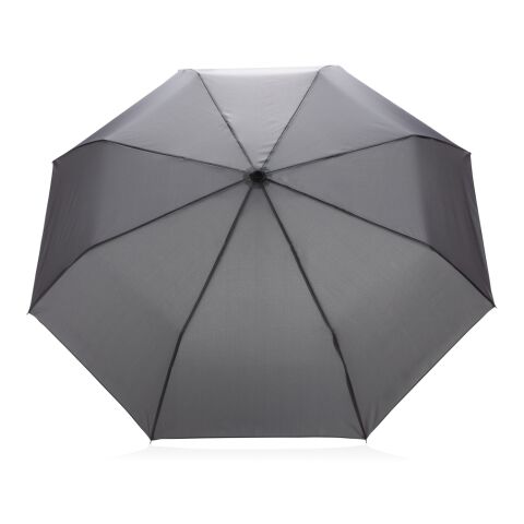 20.5" Impact AWARE™ RPET 190T Pongee Bambus Mini-Schirm grau | ohne Werbeanbringung | Nicht verfügbar | Nicht verfügbar