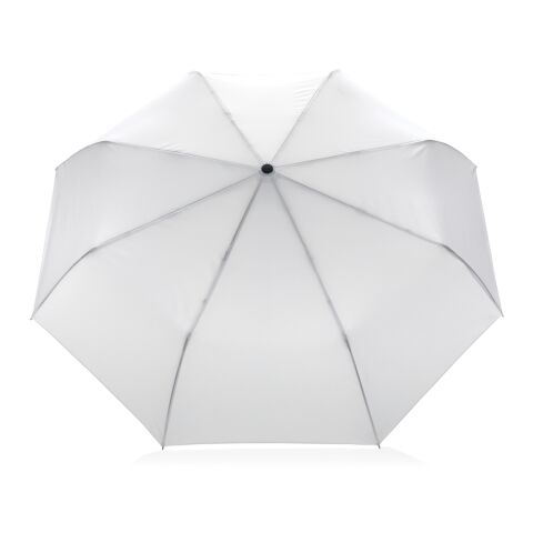 21" Impact AWARE™ RPET 190T Mini-Schirm automatic open/close weiß | ohne Werbeanbringung | Nicht verfügbar | Nicht verfügbar