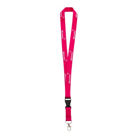 Polyester Schlüsselbänder PMS Wunschfarbe | 1-farbiger Siebdruck einseitig | 10 mm | Handyschlaufe | Ohne Verschluss | Ohne Safetyclip | Ohne Zubehör