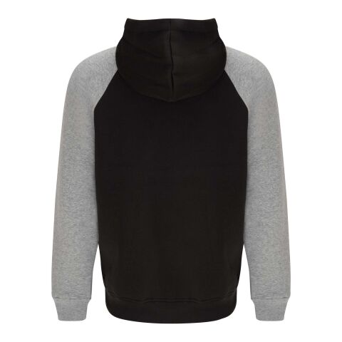 Badet zweifarbiger Kapuzenpullover Unisex Standard | schwarz-heather grau | M | ohne Werbeanbringung | Nicht verfügbar | Nicht verfügbar | Nicht verfügbar