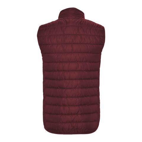 Oslo isolierter Bodywarmer für Herren Garnet | XL | ohne Werbeanbringung | Nicht verfügbar | Nicht verfügbar