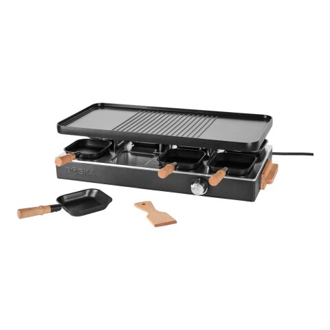 BOSKA Raclette Gourmet Party, 8 Personen (EU Type F) schwarz