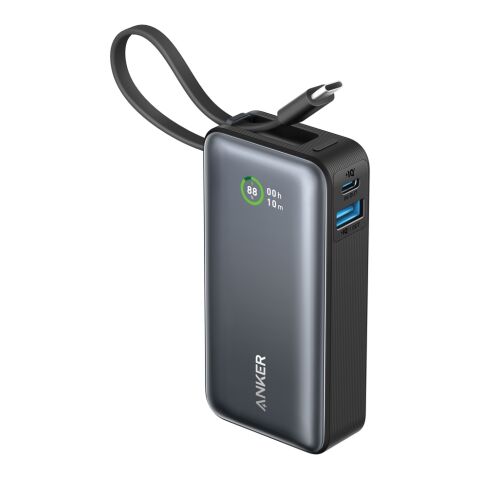 Anker Nano Powerbank 30W, mit integriertem USB-C-Kabel schwarz