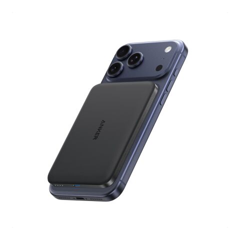 Anker Nano Wireless 5.000 Powerbank 15W MagGo Slim Qi 2.0 schwarz