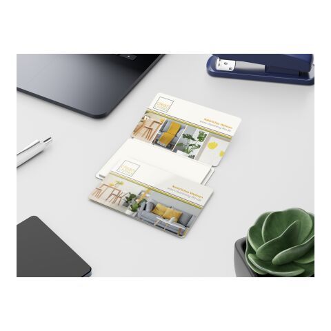 Haftnotizblock Multi-Card RECYCLING Format klein Umschlag mikroperforiert 72 × 50 mm | ohne Werbeanbringung | ohne Werbeanbringung