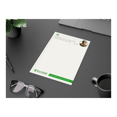 Schreibblock RECYCLING Seiten individuell gestaltbar DIN A5 | ohne Werbeanbringung | 25.0 | DIN A5 / ohne