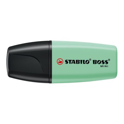 STABILO BOSS MINI Pastel Leuchtmarkierer grün | ohne Werbeanbringung