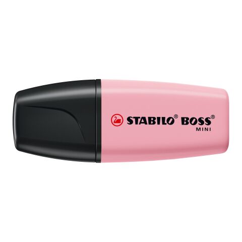 STABILO BOSS MINI Pastel Leuchtmarkierer rosa | ohne Werbeanbringung