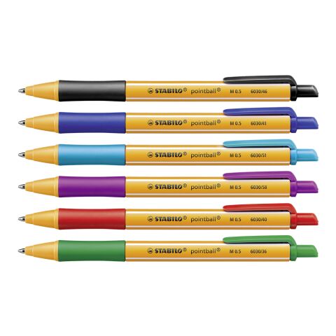STABILO pointball Kugelschreiber grün | ohne Werbeanbringung