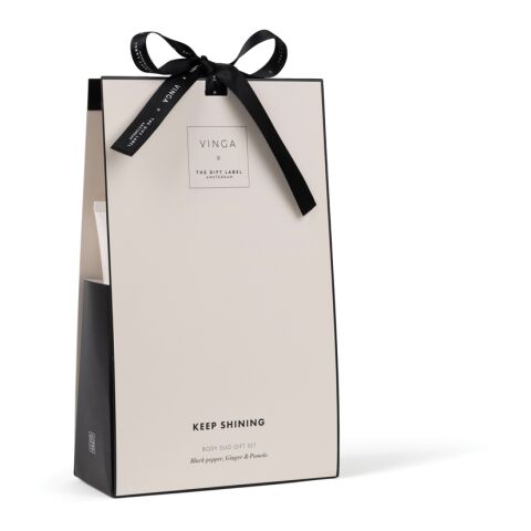 VINGA x TGL Duo-Geschenkset weiß-schwarz