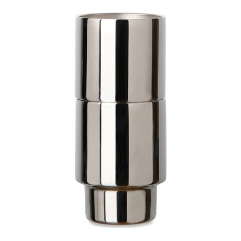 VINGA Nagano RCS recycelte Edelstahlbecher, 2er-Set reflektierend | ohne Werbeanbringung | Nicht verfügbar | Nicht verfügbar