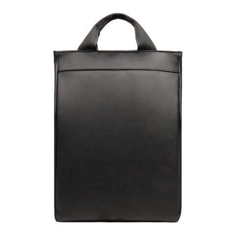 VINGA Bermond Rucksack aus RCS recyceltem PU schwarz | ohne Werbeanbringung | Nicht verfügbar | Nicht verfügbar