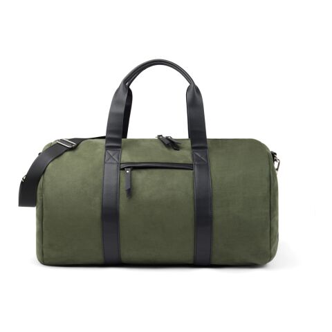 VINGA Marlow Wochenendtasche RCS aus recyceltem Polyester grün-schwarz | ohne Werbeanbringung | Nicht verfügbar | Nicht verfügbar