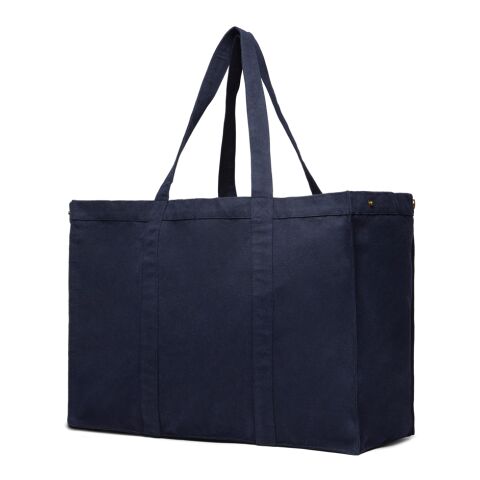 VINGA Hilo AWARE™ Maxi-Tasche aus recyceltem Canvas navy blau | ohne Werbeanbringung | Nicht verfügbar | Nicht verfügbar | Nicht verfügbar
