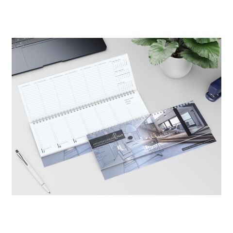 Tisch-Querkalender Compact EXPRESS 1 Woche = 2 Seiten 8–20 Uhr 304 × 135 mm | ohne Werbeanbringung | ohne Werbeanbringung