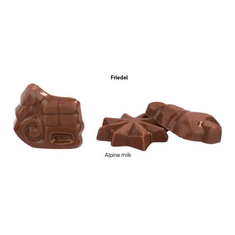 Classic Wand Adventskalender Graspapier beige | ohne Werbeanbringung | Vollkartonhülle